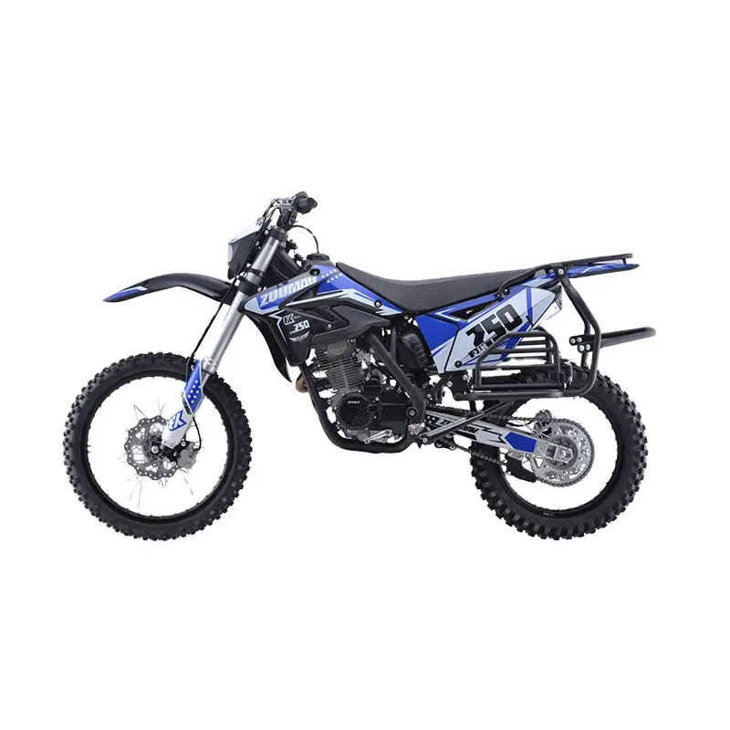 Venta directa de fábrica ZUUMAV 250CC motocicleta todoterreno Enduro Moto Bike refrigerado por líquido Dirt Racing Bike