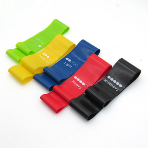 Gimnasio Elástico Estiramiento Caucho Látex Mini Loop Resistencia Banda Inicio Ejercicio Resistencia Loop Bands - Product Image 1