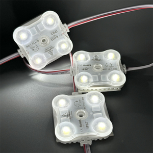 พลังงานลูเมนสูง 170 องศา 4 ชิป led โมดูล SMD2835 DC12V/24v led ป้าย lightbox โมดูลช่องตัวอักษรโฆษณาร้องเพลงป้าย