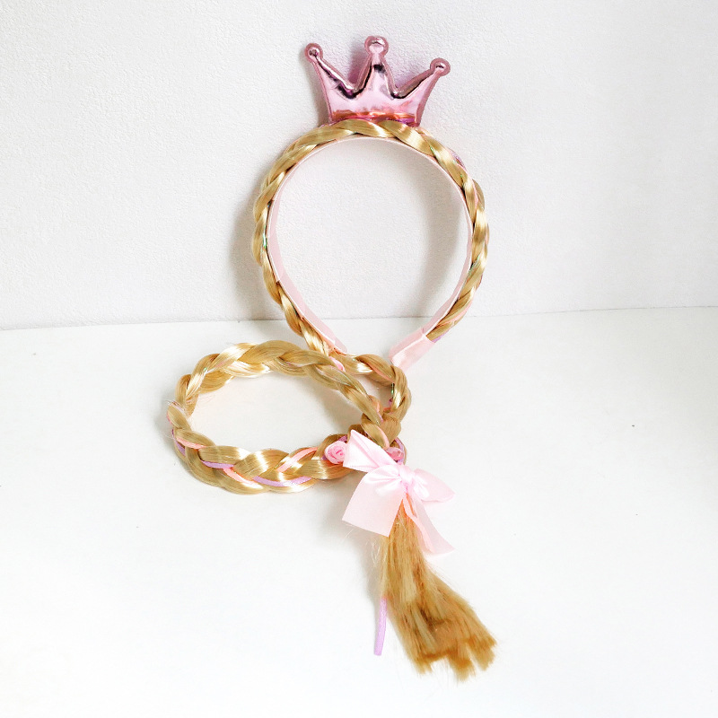 3 bandeau-petite couronne rose
