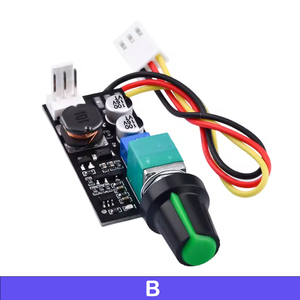 Hochpräzises DC-Motor drehzahl regler 5V 12V PWM-Modul, einstellbare Drehzahl mit Knopf für DIY-Projekte und Industrie anlagen - Product Image 6