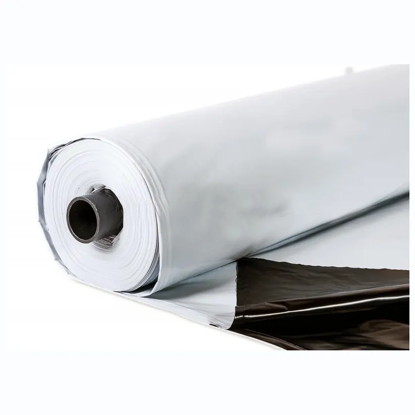 Polyethylene Material 3 /4 / 5 / 6 / 8 / 10 / 12 mil Waterproof Clear or Black Plastic Poly Film Roll