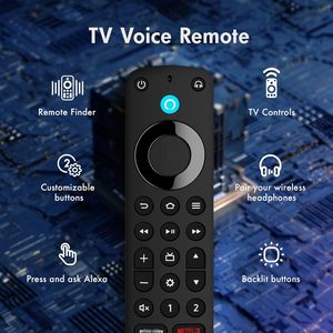 G25N8L for Amazon Alexa Voice <strong>Remote</strong> Pro with <strong>Remote</strong> Finder, TV Controls and Backlit Buttons - Product Image 6