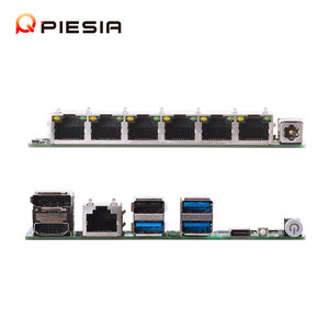 Piesia 13th 12th Gen Intel Core I3 I5 I7 Nano ITX placa base 6 Lan 2 * DDR5 M.2 X86 Industrial Firewall Router placa base - Product Image 3