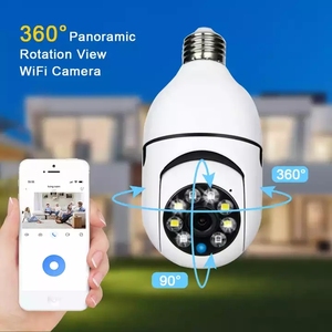 Главная Смарт Беспроводная Ip Hd 360 градусов видеонаблюдения Ptz электрическая лампочка с поддержкой Wi-Fi Cctv сетевая камера - Product Image 4