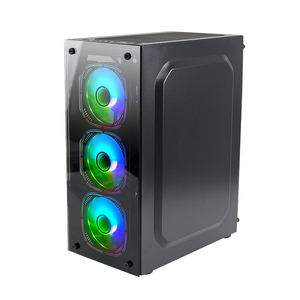 MANMU Custom Logo Full Tower custodia per PC nero ATX Form Factor OEM custodie per Computer per Gaming Desktop armadi prezzo - Product Image 3