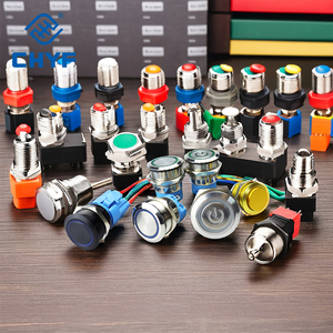 16mm 19mm 22mm RGB Ring beleuchtet schwarz Momentan Druckknopf schalter Wasserdicht 12V für Arduino Modell 3A max. Current - Product Image 3