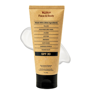 OEM ODM SPF 30天然タロー & 亜鉛酸化物,リーフセーフ,耐水性,無香料,無脂っこいフェイス & B用フォーミュラ - Product Image 1