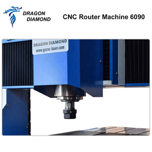 Enrutador cnc pequeño de 4 ejes, máquina de trabajo de madera para cnc 2.2KW, Talladora de metal con controlador DSP, alta calidad, 6090