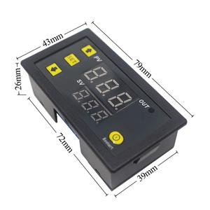 Controlador de temperatura digital LED con instrumento de control de calor/enfriamiento W3230 - Product Image 5