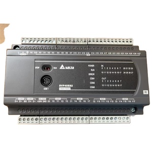 Best Plc Programming Controller Warehouse Lager Brand neu Original RS232 RS485 100-240V DC24V DI/DO DVP ES2 - Product Image 1