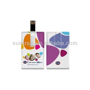 แฟลชไดรฟ์ที่พิมพ์ได้ แฟลชไดรฟ์ USB บัตรเครดิต บัตรธนาคาร รูปร่าง แฟลชไดรฟ์ คีย์เมมโมรี่สติ๊ก - Product Image 3