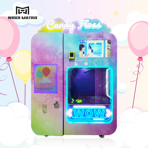<strong>Wifi</strong> Control <strong>Qr</strong> <strong>Scan</strong> <strong>Code</strong> Fully Automatically Wall - Mounted Candy Cotton Vending Machines for Sale - Product Image 2