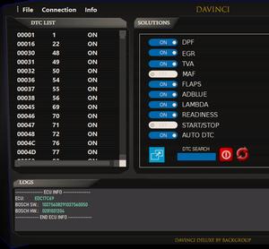 2024 Última versión del software DaVinci Deluxe Edition relacionado con el moderno sistema anticontaminación DTC DPF EGR SCR TVA MAF - Product Image 3
