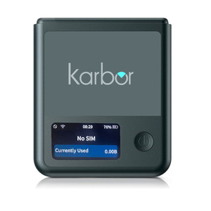 Karbor MF301 5000mAhバッテリー 2.4G/5GHz デュアルバンドWi-Fiルーター Cat 6 高速ポケットルーター 4G LTE Wi-Fi - Product Image 1