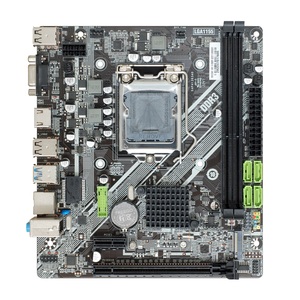 B75 H61 scheda madre Desktop USB3.0 LGA 1155 M.2 NVME DDR3 scheda madre del Computer Micro ATX per Intel Core 2nd/3rd gen direct factory