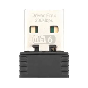 Wifi6 Desktop <strong>Computer</strong> USB Mini <strong>Wireless</strong> WiFi Receiver Transmitter 300M Transmission External <strong>Network</strong> Card Driver-Free Stocked - Product Image 4