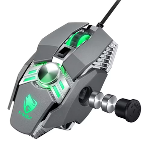 TWOLF V10 7D mouse da gioco professionale Mouse per macchina da gioco RGB Computer USB ergonomico mouse cablato per PC Desktop - Product Image 4