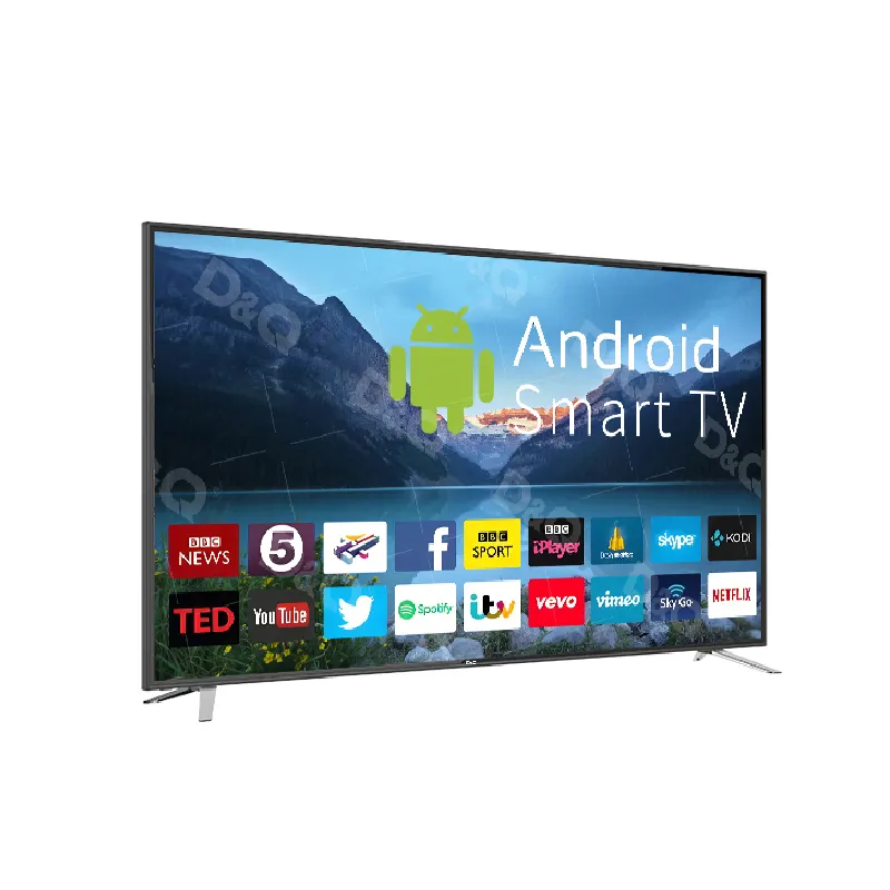 DQ Factory Outlet New75 80 85 100 110 pulgadas Smart Android LCD LED TV 4K Televisores de pantalla plana LCD Mejor Smart TV