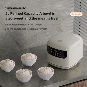 Vendita calda 2L cucina intelligente di riso Coker cibo cuoco elettrico Multi fornello a vapore Multicooker di riso digitale - Product Image 4