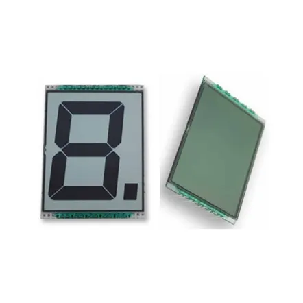 9 Digit 7 Segment LCD Display Custom Colour Display for Electric Bike