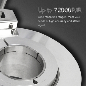 Alta risoluzione Encoder incrementale K130 grande foro attraverso albero per ascensore porta 72000max ascensore Encoder prezzo - Product Image 2