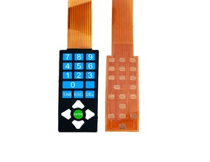 Panel de membrana de teclado profesional personalizado de China a un precio razonable con circuito para teclados y teclados - Product Image 1