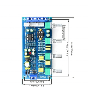 <strong>Control</strong> Board <strong>Amplifier</strong> Preamp Module, Single Power Supply Version, Glass Fiber, Blue LED Display - Product Image 5
