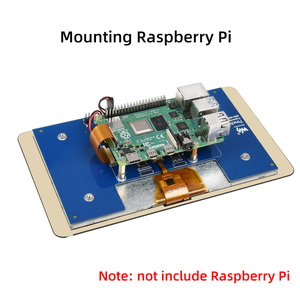 7-Zoll-DSI-Schnittstelle Kapazitives Touchscreen-LCD-Modul mit einer Auflösung von 800x480 für Raspberry Pi 4
