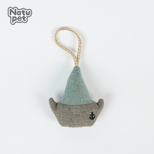 Juguete de hierba gatera de peluche de diseño personalizado con forma de pez OEM/ODM juguetes masticables de simulación de lino para gatos con hierba gatera para gatos y gatitos jugando a masticar - Product Image 3