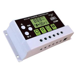 30A regolatore di carica solare, 12V/ 24V pannello solare regolatore con Display LCD regolabile Dual USB porta Timer impostazione - Product Image 2
