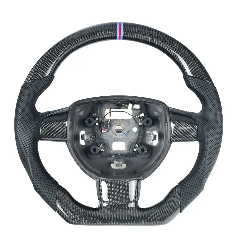 Accessori per interni auto volante personalizzato in fibra di carbonio per Ford Focus MK2