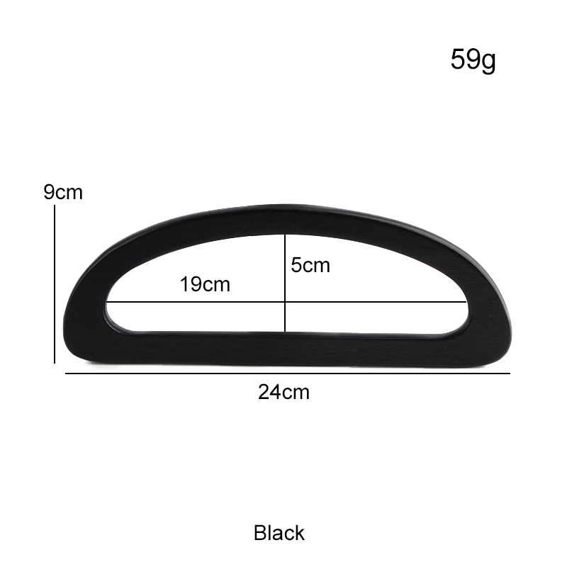 24x9cm Negro