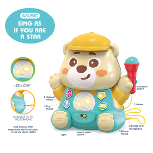 Luckytoys ของเล่นเพื่อการศึกษา24in1รถไฟดนตรีอเนกประสงค์พร้อมการ์ดเรียนรู้การจำลองเสียงสัตว์ - Product Image 2