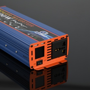 Inversor de corriente portátil 2000W CC a CA Convertidor de voltaje múltiple Voltaje de entrada 12V o 24V y salida 110V o 220V - Product Image 6