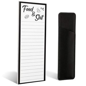 Customizable Magnetism Note Pad to Do Lists <strong>Writing</strong> Pad Magnetic With Pen Holder Refrigerator Magnet Line Message Note - Product Image 6