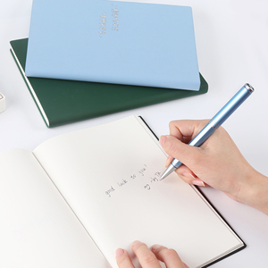 TTX-Cuaderno de negocios de diseño simple, cuaderno con logotipo de bronce, planificador personalizado de cuero suave, impresión de papel - Product Image 6