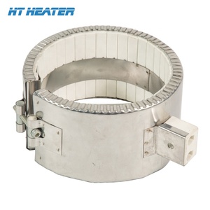 110v 220v Industrial Electric Insulated Ceramic Heating Element 500w 600w Ceramic <strong>Band</strong> <strong>Heater</strong> for Plastic Extruder