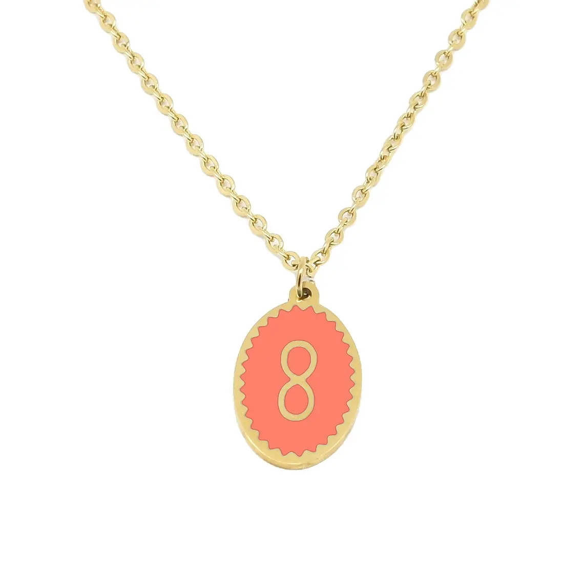 Летняя мода дружбы с символом бесконечности кулон ожерелье 2020 нержавеющие стальные цветные ювелирные изделиям из эмали, позолоченные 45 + 5 см цепочка