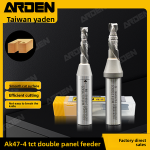 ARDEN çift kaplama paneli freze kesicisi TCT Spiral kesme bıçağı Pet kurulu gravür makinesi için özelleştirilmiş ODM AK47-4 modeli - Product Image 4