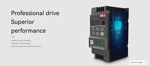 VM600-2SR75G周波数変換器0.75kW 220V単相入力三相出力VFD ACモーター制御用 - Product Image 4