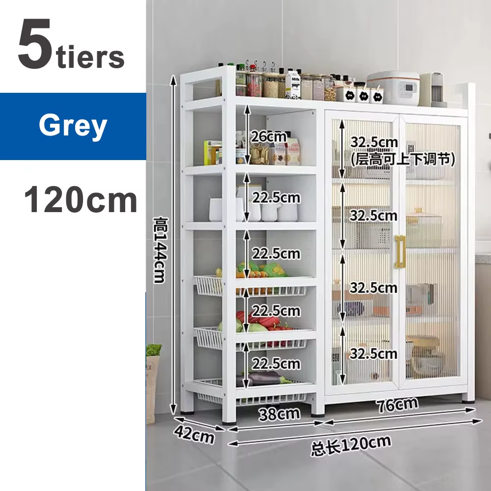 White/5 tiers--120cm