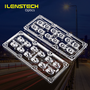 Ilenstech 2x6 многообъективные светодиодные оптические прямоугольные линзы 60x60 градусов уличные световые линзы - Product Image 1