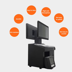 14imch Desktop Pc Dual Screen POS Machine All in One Pos System con impresora Escáner Cajero Cajón Venta al por menor Checkout - Product Image 1