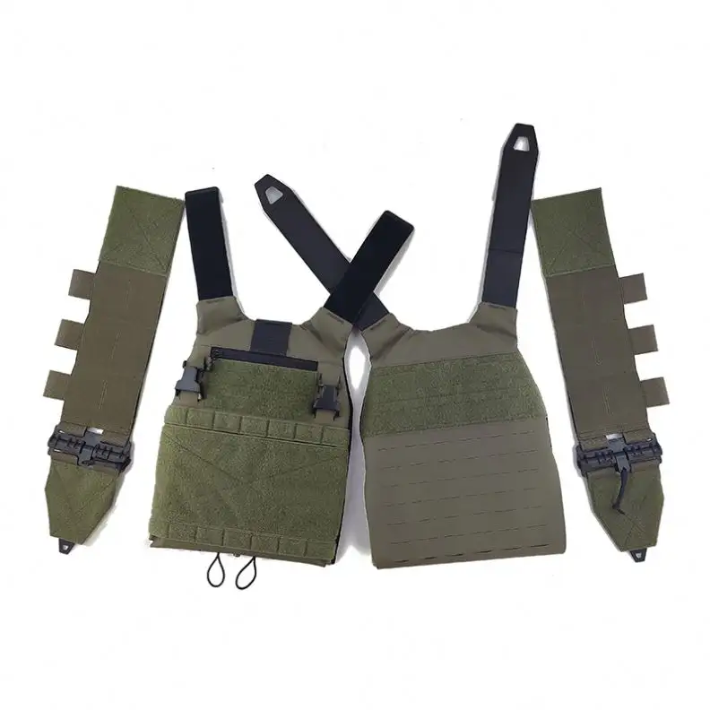 Colete tático Airsoft ajustável colete respirável Modular ponderada colete para adultos treinamento saco tático para homens