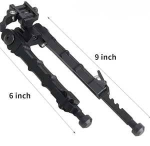 Outdoor Tactical V9 Adjustable Tiltable Quick Release <strong>Bipod</strong> Hunting <strong>Bipod</strong> With 20mm <strong>Mount</strong> - Product Image 3
