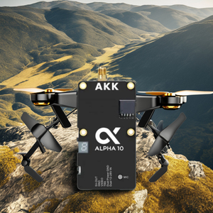 AKK Alpha 8 VTX 8W akıllı FPV Video verici 4.9Ghz 5.8GHz 80CH 10W güç FPV RC Drones için değiştirilebilir - Product Image 6