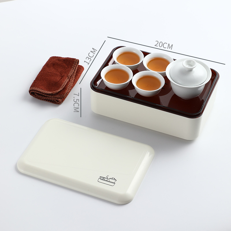 Rectangular convenient pack (one bowl contains 4 cups)