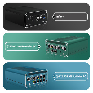 OEM 13th Network Computer Core I3 i5 i7 Industrial PC Box 2 * DDR5 4*2,5G Lan SFP X86 Consola Router Pfsense Firewall Mini PC - Product Image 6