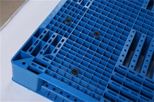 "4 yollu giriş için özelleştirilmiş ağır hizmet tipi HDPE tek yüzlü paletler" - Product Image 5